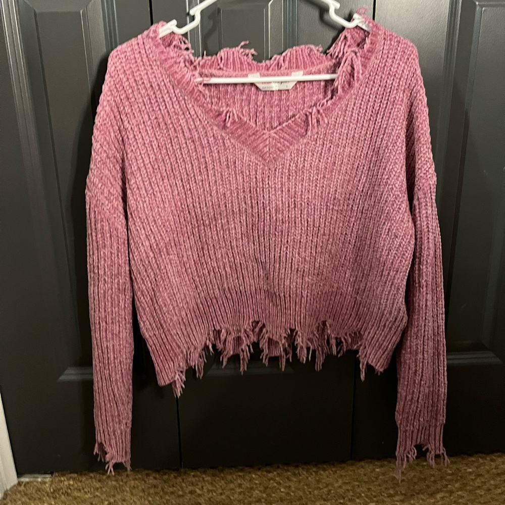 hot pink, women’s sweater